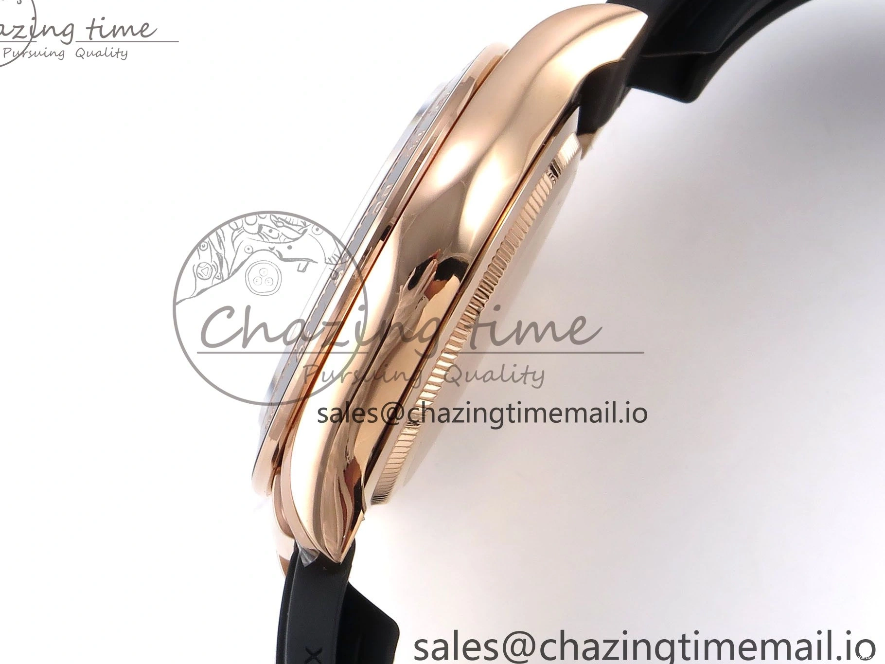 1:1 V6（Gain Dial SH4131 on Oysterflex Daytona RG 126515 Best Strap Weight） Black QF Edition 0524